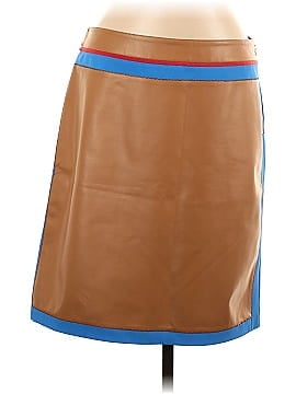 Per Se Faux Leather Skirt (view 1)