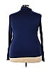 ELOQUII Blue Long Sleeve T-Shirt Size 22 (Plus) - photo 2