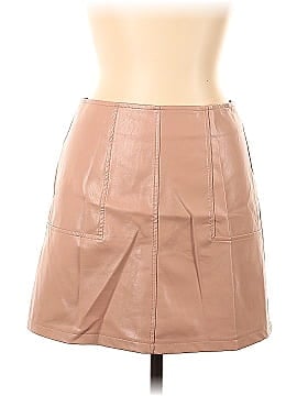 showpo Faux Leather Skirt (view 1)