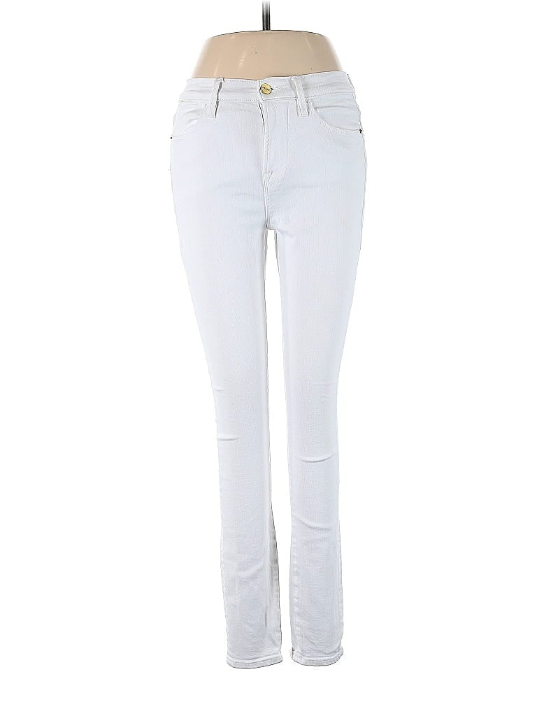 FRAME Hearts White Jeans 26 Waist - photo 1