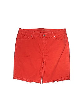 So Slimming by Chico's Denim Shorts (view 1)