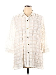 Travelers By Chico's 3/4 Sleeve Blouse