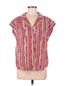52 Conversations by Anthropologie Short Sleeve Blouse (view 1)