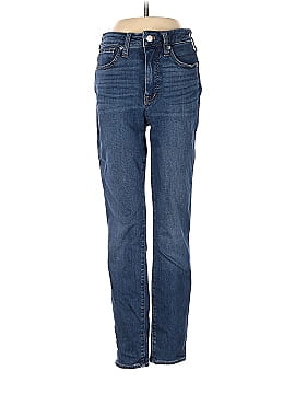 Madewell Curvy High-Rise Skinny Jeans in Coronet Wash (view 1)
