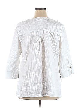 Foxcroft 3/4 Sleeve Blouse (view 2)