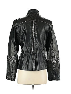 Big Chill Vintage Faux Leather Jacket (view 2)