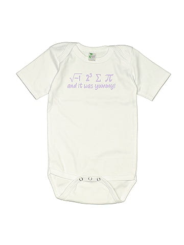 Laughing Giraffe Short Sleeve Onesie (view 1)