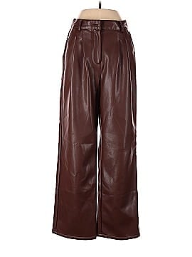 Sofia Richie X Bar III Faux Leather Pants (view 1)