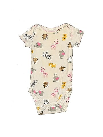 Child of Mine by Carter's Short Sleeve Onesie (view 1)