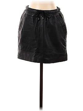 Mango Faux Leather Skirt (view 1)