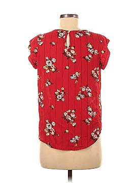 Crescent & Willough Short Sleeve Blouse (view 2)