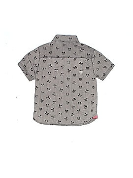 Mickey Mouse Short Sleeve Button-Down Shirt (view 2)