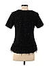 Deletta Black Short Sleeve Top Size S - photo 2