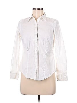 Ann Taylor LOFT Outlet Long Sleeve Button-Down Shirt (view 1)