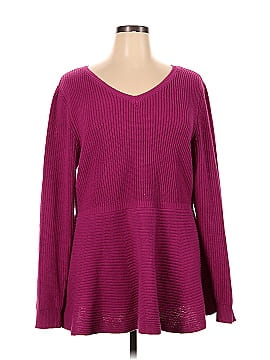 Girl with Curves Pullover Sweater (view 1)
