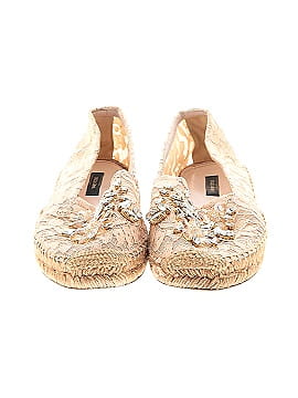 Dolce & Gabbana Lace Crystal Espadrille Flats (view 2)