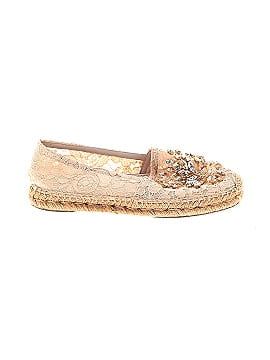 Dolce & Gabbana Lace Crystal Espadrille Flats (view 1)