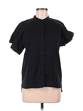Halogen Short Sleeve Button-Down Shirt (view 1)