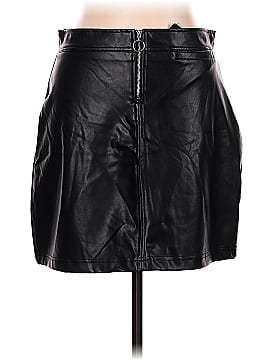 RD Style Faux Leather Skirt (view 1)