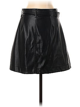 Madewell Faux Leather Skirt (view 2)