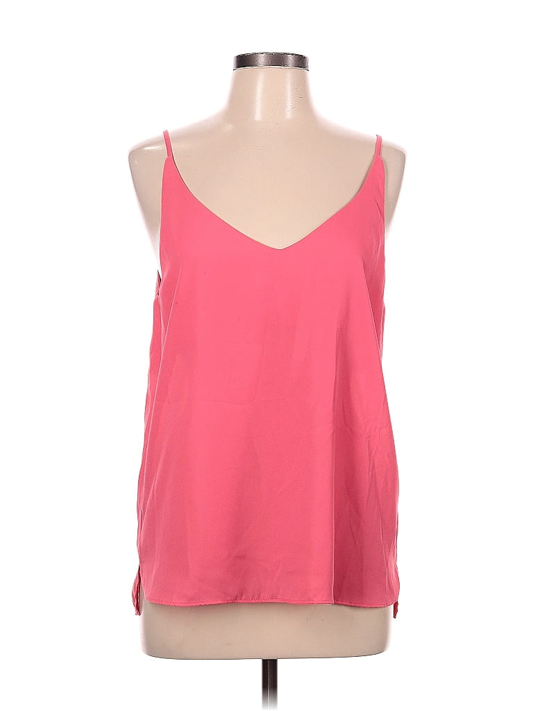 Shinestar 100% Polyester Pink Sleeveless Blouse Size L - photo 1