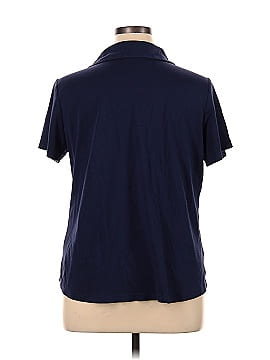 Isaac Mizrahi LIVE! Short Sleeve Button-Down Shirt (view 2)