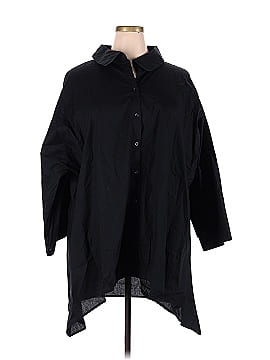Truth + Style Long Sleeve Button-Down Shirt (view 1)