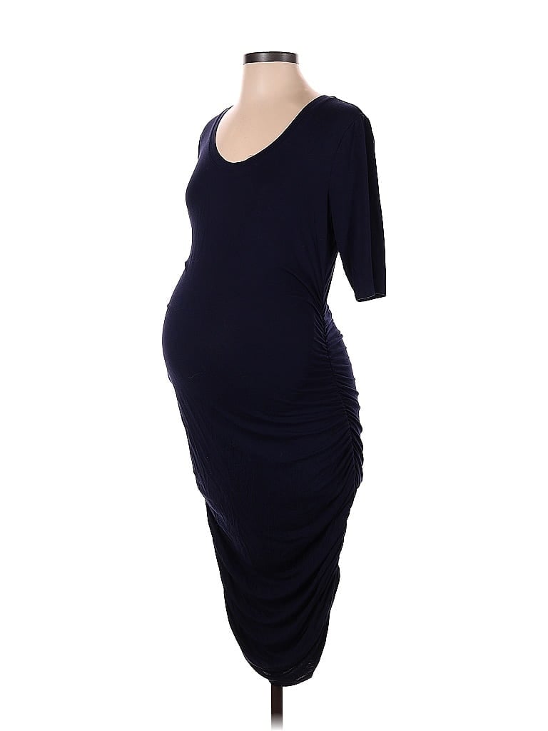 Motherhood Blue Casual Dress Size S (Maternity) - photo 1
