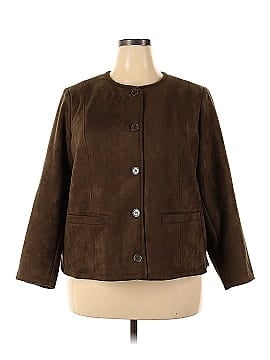 Linea Faux Leather Jacket (view 1)