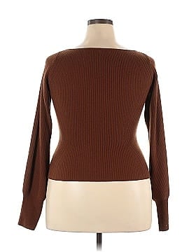 Rene Lion Cashmere Pullover Sweater (view 2)
