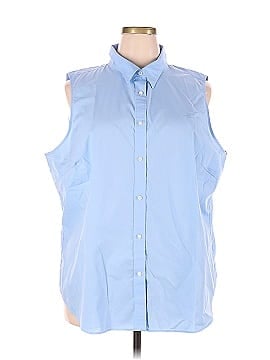 Lauren by Ralph Lauren Sleeveless Button-Down Shirt (view 1)