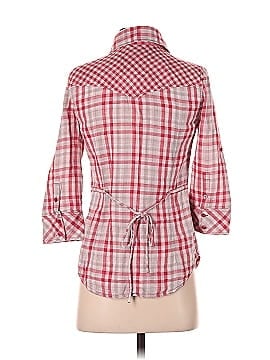Guess Jeans 3/4 Sleeve Button-Down Shirt (view 2)