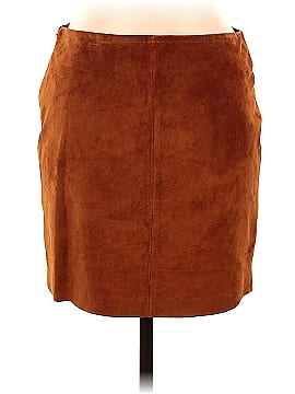 DKNY Leather Skirt (view 2)
