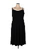 Ann Taylor LOFT Solid Black Casual Dress Size 22 (Plus) - photo 1