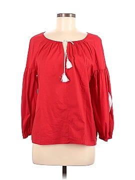 J.Crew Factory Store 3/4 Sleeve Blouse (view 1)