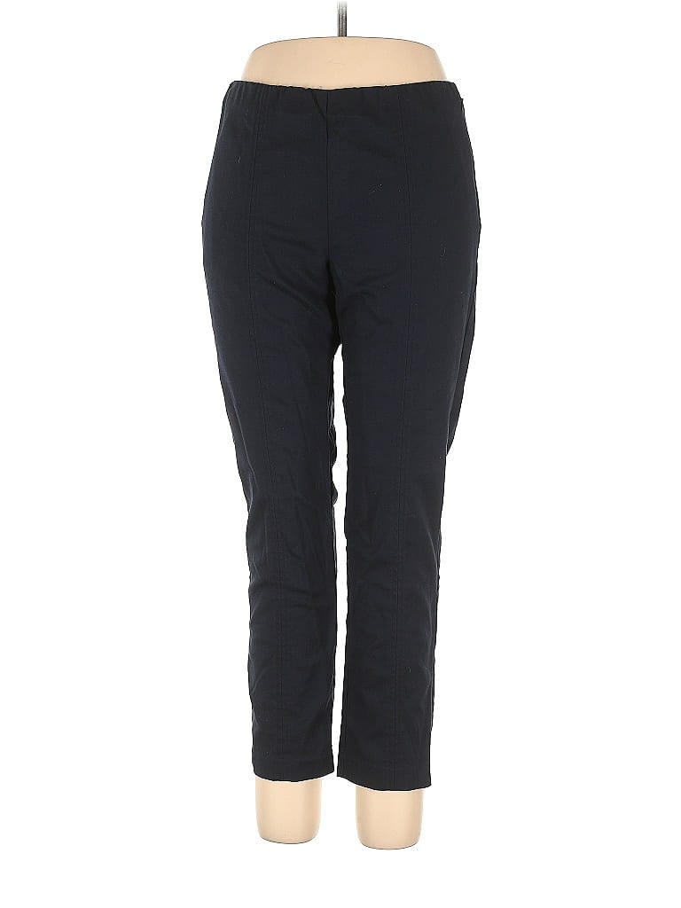 J.Jill Solid Black Casual Pants Size 12 - photo 1