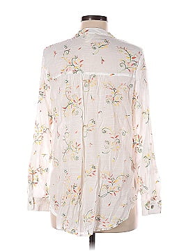 Fig and Flower Long Sleeve Blouse (view 2)