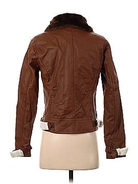 Isaac Mizrahi LIVE! Leather Jacket (view 2)
