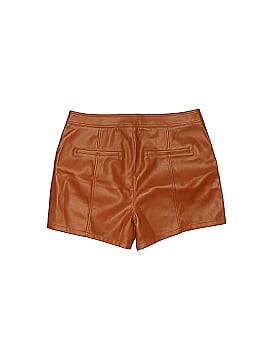 By Anthropologie Faux Leather Shorts (view 2)