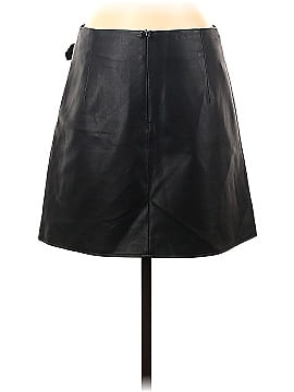 Karen Millen Faux Leather Skirt (view 2)