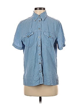 Marks & Spencer Short Sleeve Button-Down Shirt (view 1)