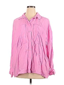 Primark Long Sleeve Button-Down Shirt (view 1)