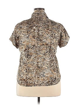 Chico's Short Sleeve Silk Top (view 2)