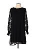 Staccato 100% Polyester Grid Black Casual Dress Size L - photo 1