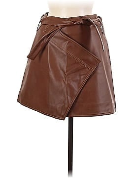 Divine Heritage Faux Leather Skirt (view 1)