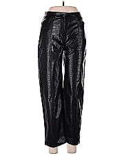 Mng Faux Leather Pants