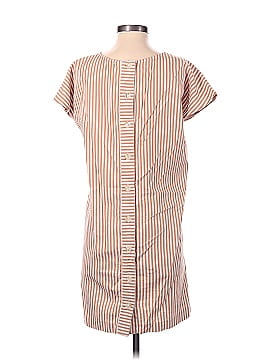 Madewell Button-Back Easy Dress in Stripe (view 2)