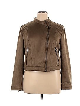 Banana Republic Factory Store Faux Leather Jacket (view 1)
