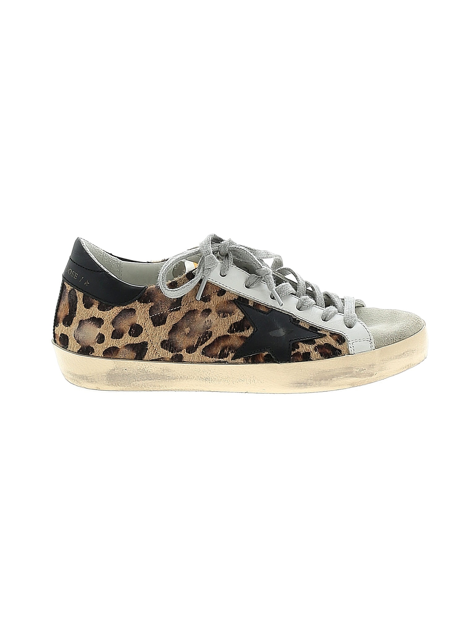 Golden Goose Animal Print Leopard Print Brown Super-Star Sneakers Size 35  (EU) - 43% off | ThredUp
