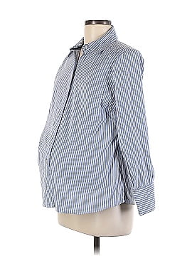 Mimi Maternity Long Sleeve Button-Down Shirt (view 1)